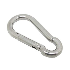 Scuba Choice Boat Clip Stainless Steel Safety Spring Hook Carabiner, 3 1/8-Inch