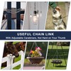 2 Pack Outdoor Fence Gate Chains, 5/32 x 36 Inch