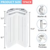 BALAVA Dock Corner Bumper,Dock Fenders Bumper,Marine Dock Bumpers,Inflatable Dock Protection