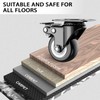 2 Inch Caster Wheels Set of 4, Heavy Duty Casters
