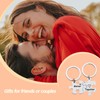 Matching Keychains Gifts for Couples Girlfriend Boyfriend Couple Keychains for