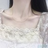 ALOHAMONI Women's Aloha Moni Snake Chain Necklace Choker Fine Thin