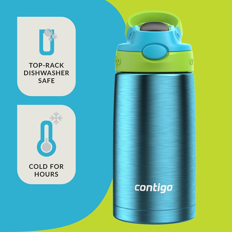 Contigo Aubrey Leak-Proof Spill-Proof Insulated Stainless Steel Water Bottle 13