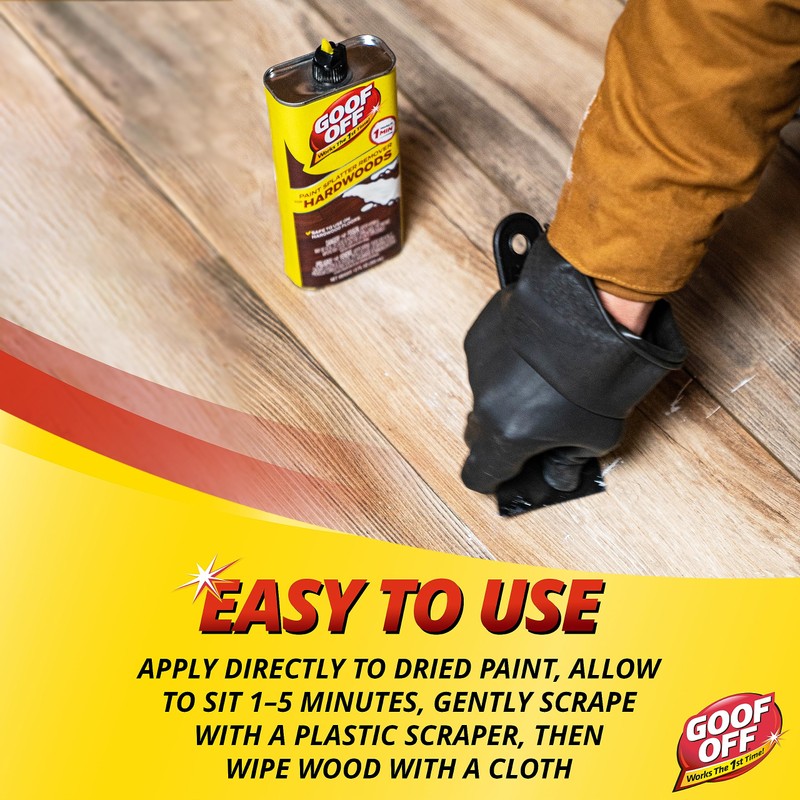 GOOF OFF FG900 Splatter Hardwoods Dried Paint Remover, – 12