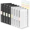 Pack of 8 A5 Ring Binder Covers for Stamps and