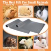 Hamiledyi 2 Packs Guinea Pig Cage Liner Reusable Guinea Pig