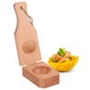 Wooden Tostonera Toston Maker for Stuffing Tostones Tostonera Plantain Solid
