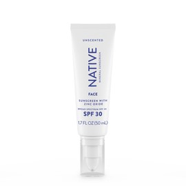 Unscented Mineral Face Lotion - SPF 30-1.7 fl oz