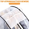 Dntorx Pack of 4 Garment Bags, 127 x 60 cm