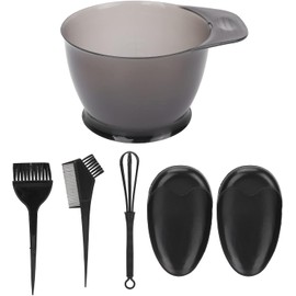 Kit de Tinte para el Cabello, Juego de Herramientas para Teñir el Cabello de 5 Piezas para Peluquería en el Hogar