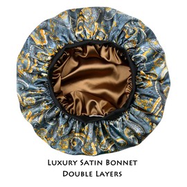 Alnorm Silk Satin Night Cap Soft Bonnet Sleep Hats for Women Stylish Cap