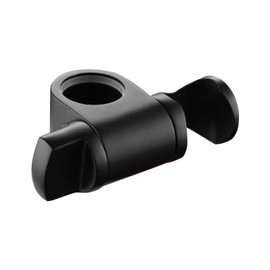 Tecmolog ST35B Shower Head Holder 25 mm Stainless Steel Adjustable for Shower Rail Black