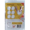 Silicone Wall Protectors & Door Stoppers: 6-Pack Clear, Self-Adhesive Bumpers