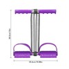 COVVY Elastic Sit Up Equipment, Pull Rope Dual Spring Tension
