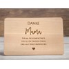 Mother's Day Gift Idea - Wooden Breakfast Board with High-Quality