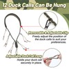 PAMASE Duck Call Lanyard - 12 Loops Duck Whistle Hunting