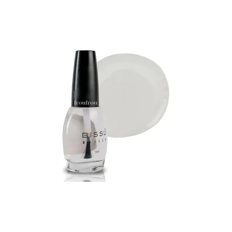 Esmalte de Uñas Bissú con Brillo Transparente de 15 mL
