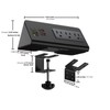 Power charge station Edge clamp Mount with USB-C ports，Tabletop Surge