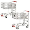 Set of 2 Shopping Carts for Wrestling Action Figures