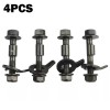 Unbranded 4PCS CAR FRONT LEFT & RIGHT CAMBER BOLTS ALIGNMENT