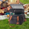Cooler Bag, Waterproof Lunch Box, 18L Large Leakproof Camping Cooler,