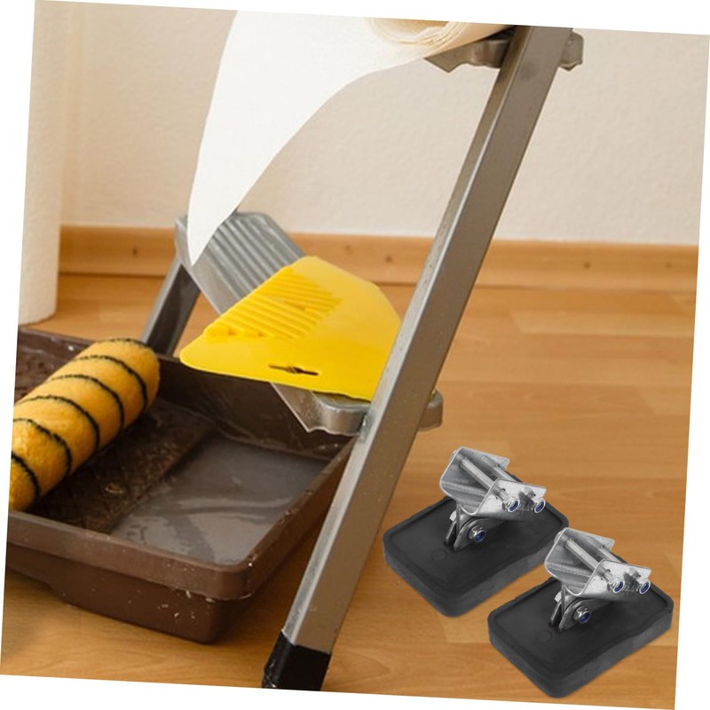 ORFOFE 2pcs Ladder Foot Pads Non- Rubber Cover for Ladder