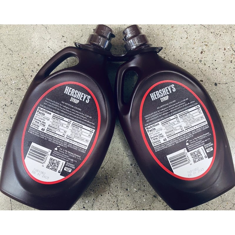 Hershey's Genuine Chocolate Syrup 48 Oz Bottle - FAT FREE