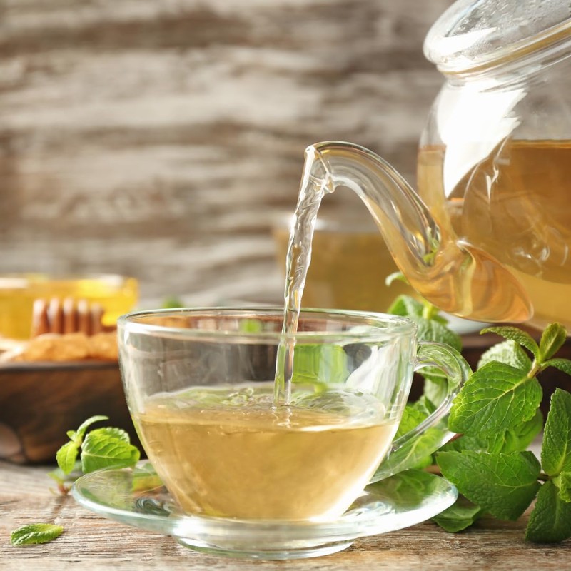 Organic dried lemon balm (125g, 4.4oz), organic lemon balm tea,
