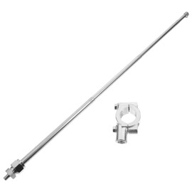 DOITOOL Motorcycle Flag Pole Adjustable Motorcycle Flag Mounts Extendable Aluminum Bicycle Flagpole Stand for Road Mountain Bike Dirt Bike