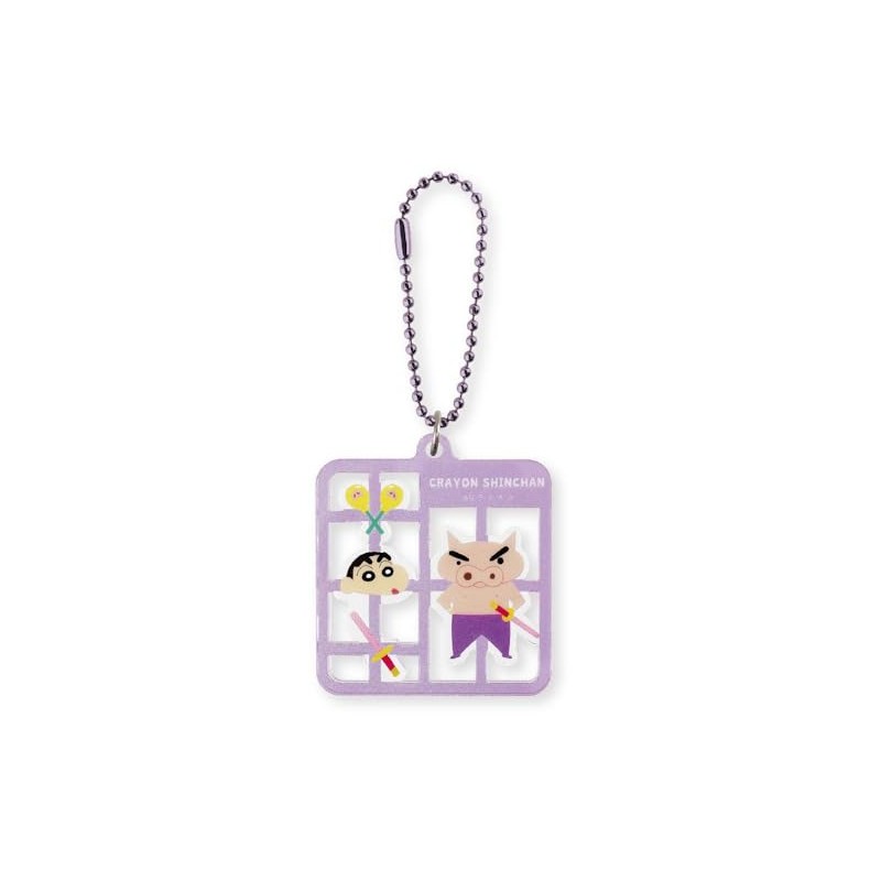 Tees Factory Shin-chan Plastic Model Style Key Chain Burizaemon KS-5546508BU