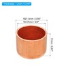 PATIKIL 3/4 Inch ID Copper Pipe End Cap, 3 Pack
