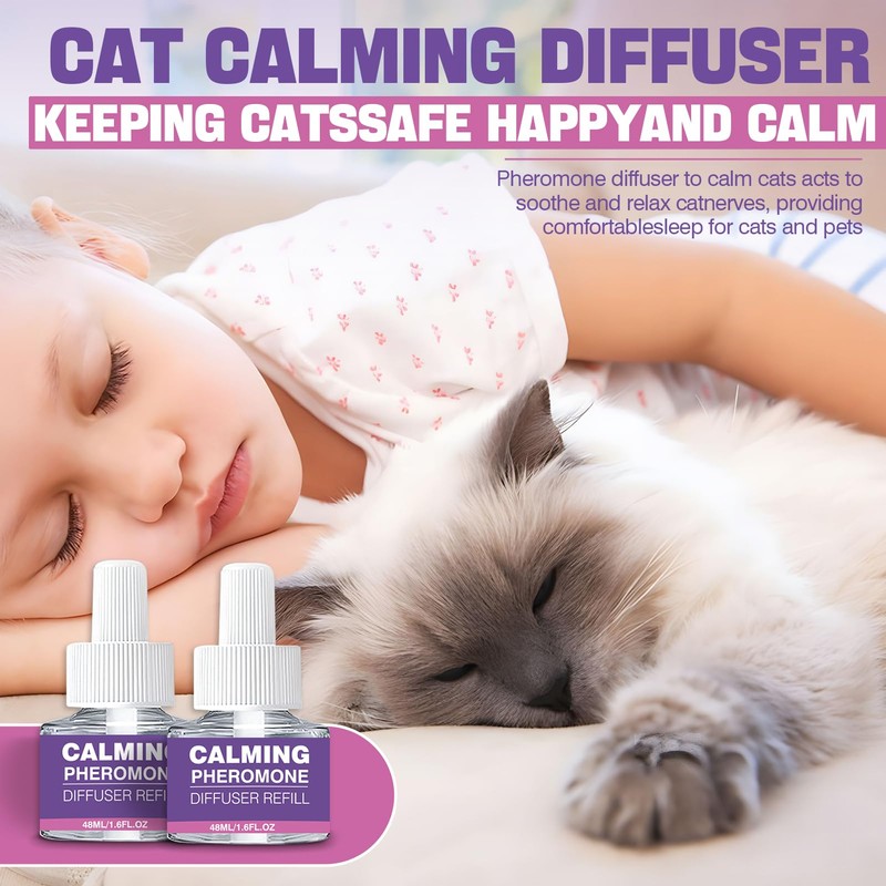 Cat Pheromones Calming Diffuser Refill 6 Pack Multicat Pheromone Diffusers
