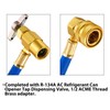 3 Pieces BPV31 Bullet Piercing Tap Valve Kits U-Charging Hose