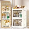Organizador De Maquillaje 3 Capas Transparente Acrílico
