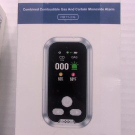 Imou 4-in-1 Plug-in Combustible Gas & Carbon Monoxide Alarm, Temp/Humidity 2 Pack NIB