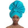 JRZXTWL Nigerian Luxury Headtie, African Headtie WomenWrap Turban Cap Auto