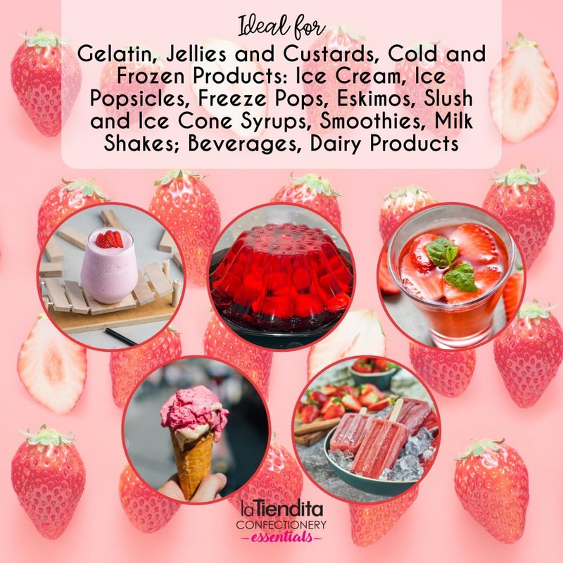 Deiman Artificial Food Flavor Strawberry E (1 Liter)