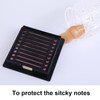 Sticky Note Holder with Stencil 2 Pcs, Post it Note