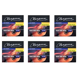Magma Classical Guitar Strings High Tension Special Nylon - Silver Plated Copper (GC120) (6 Sets)