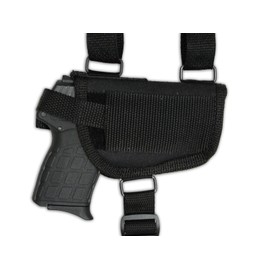 Barsony Cross Harness Shoulder Holster for Colt Mustang Pony right