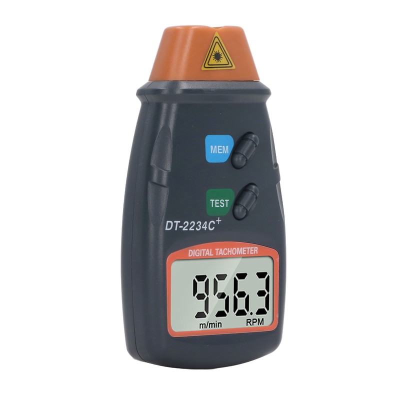 Digital Tachometer Laser Photo Non Contact Tach Meter Measurement Tool