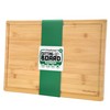 Bamboo Cutting Boards for Kitchen with Juice Groove [Extra-Large] Wood