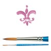 Pincel Chato Winsor & Newton 111-0 Sintético Acrílico Uno Pincelazo