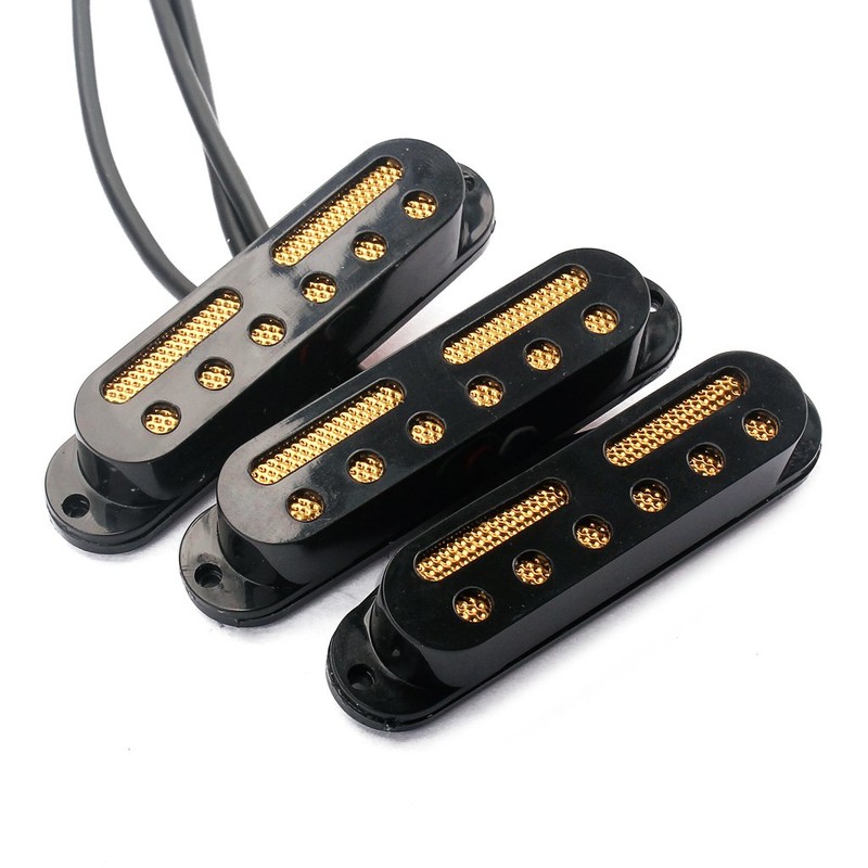 Alnicov SSS Standard Single Coil Pickup Set Guitar Neck/Middle/Bridge Pickup