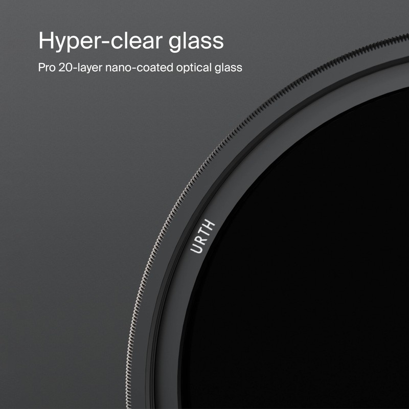 Urth 77mm ND8-128 Variable ND Lens Filter (Plus+) — 3-7