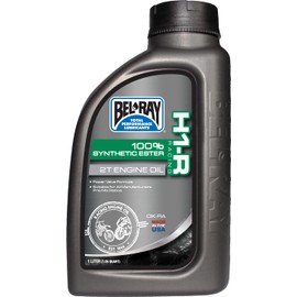 BEL RAY LUBRICANT H1-R Racing 100% Synthetic Ester 2T Engine Oil - 1L. (1)