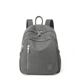 GFM® Mini Backpack - Very Small Size - Waterproof Womens Nylon Backpack Rucksack (S1-Grey) (NBKP-0482-BH)