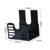 Onlyfire Universal Barbecue Grill 76MM Slide Rotisserie Motor Bracket, Black