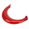 Exhaust Muffler Red Exhaust Silencer Pipe Half Moon Shape 40mm
