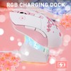 DAREU EM901X Wireless Gaming Mouse, Cherry Blossom/Pink, Wireless, 0.08 oz